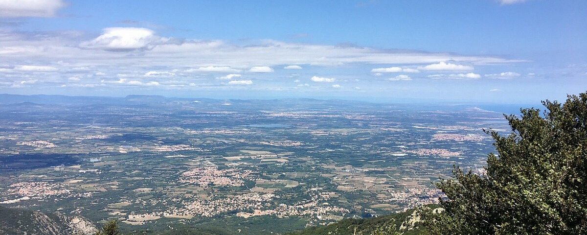 paysage vu depuis une montagne