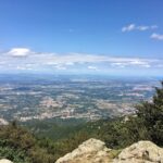 paysage vu depuis une montagne
